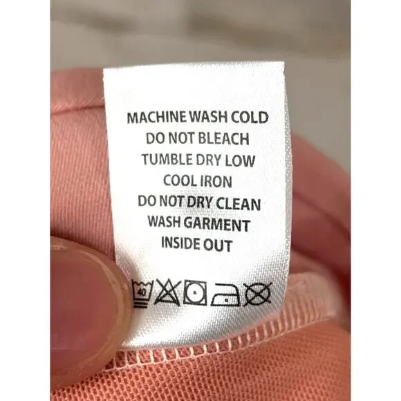 Spartina 449 Womens XL Pink Maren Pull On Flat Front Summer Ankle Pants NEW - Picture 8 of 8